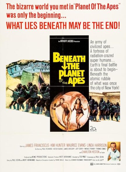 دانلود فیلم Beneath the Planet of the Apes / در زیر سیاره میمون‌ها