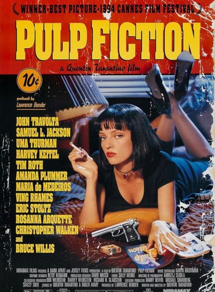 دانلود فیلم Pulp Fiction / داستان عامه‌پسند