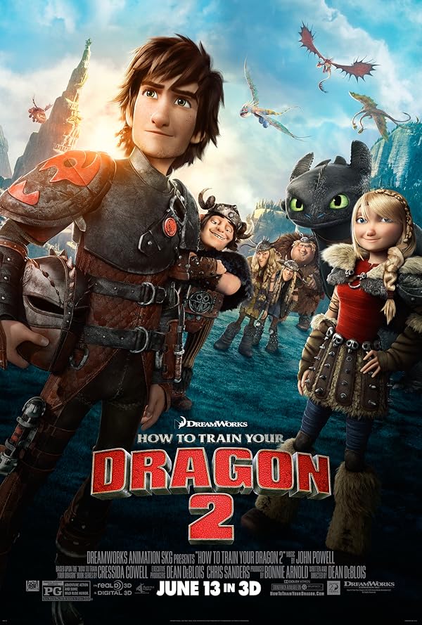 دانلود فیلم How to Train Your Dragon 2 / مربی اژدها 2