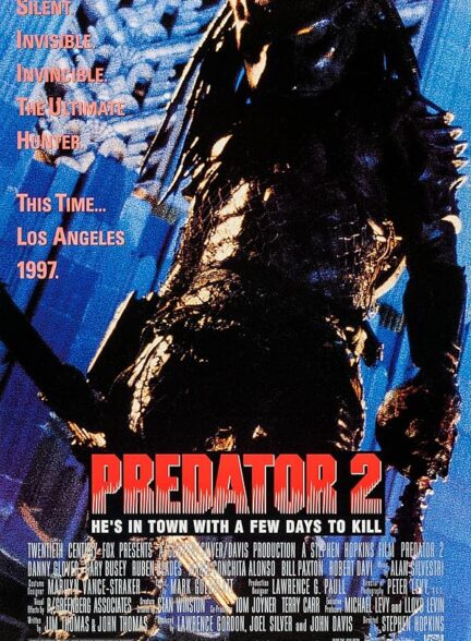 دانلود فیلم Predator 2 / غارتگر ۲