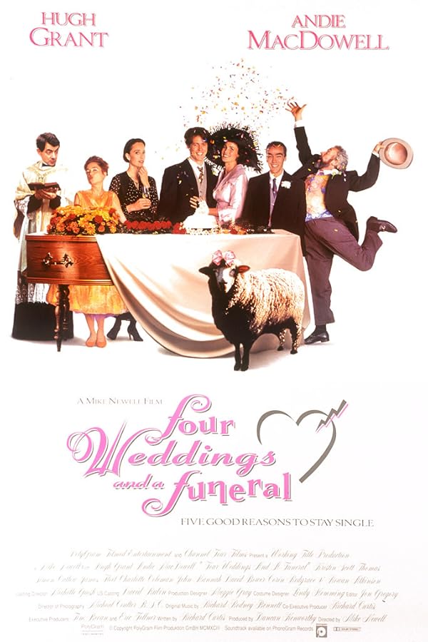 دانلود فیلم Four Weddings and a Funeral / چهار عروسی و یک تشییع جنازه