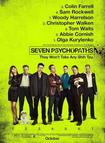 دانلود فیلم Seven Psychopaths / هفت روانی