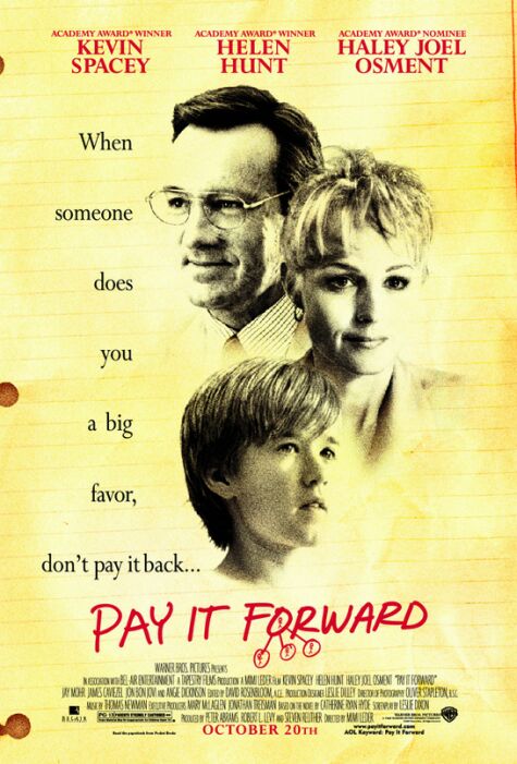 دانلود فیلم Pay It Forward / به دیگری نیکی کن