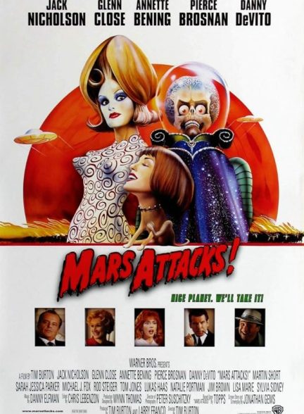 دانلود فیلم Mars Attacks! / مریخ حمله می‌کند!