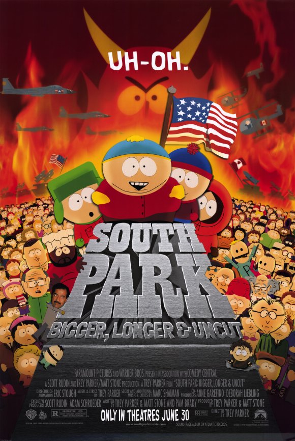 دانلود فیلم South Park: Bigger, Longer & Uncut / ساوت پارک: گنده‌تر، درازتر و کوتاه‌نشده